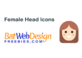 Free Female Head Icons With No Attribution Required