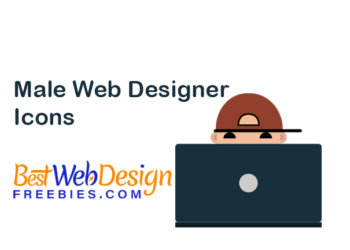 Male Web Designer Icons