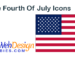 Free Fourth of July Icons With No Attribution Required