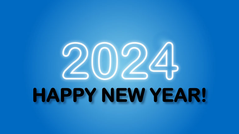 Free Happy New Year 2024 Background With No Attribution Required