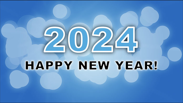 Free Happy New Year 2024 Background With No Attribution Required