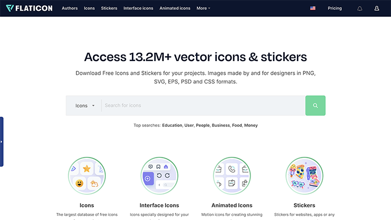 FlatIcon.com Free Icons