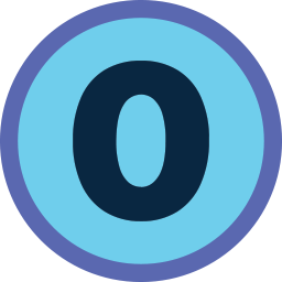 Number 0 Icon With No Attribution Required