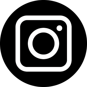 Free Black And White Circle Instagram Icon With No Attribution Required