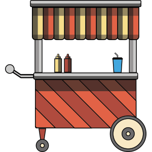 Free Vendor Food Cart Icons With No Attribution Required