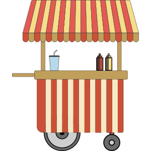 Free Vendor Food Cart Icons With No Attribution Required